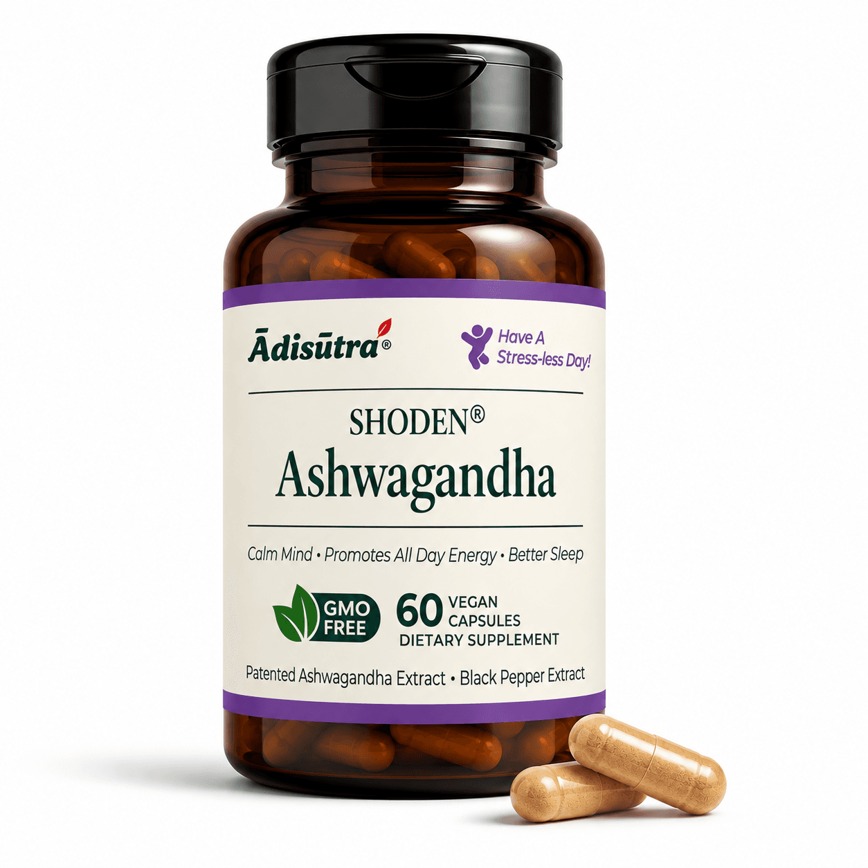Shoden® Ashwagandha- 60 Capsules